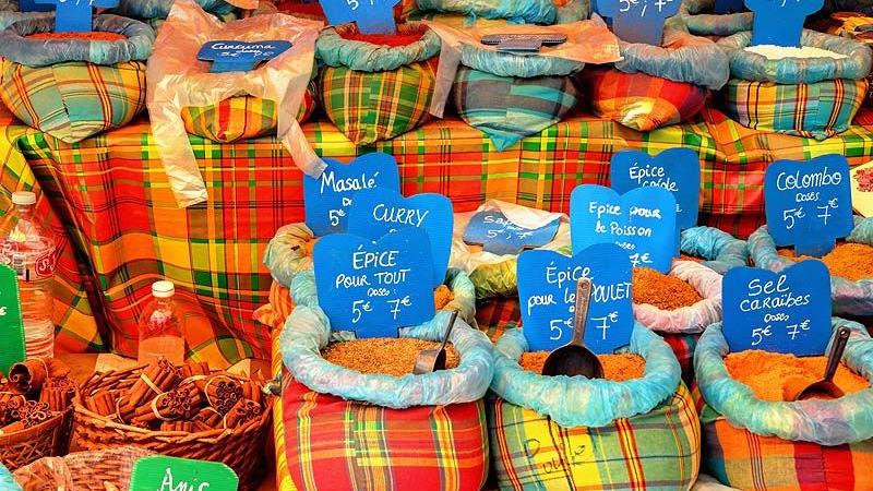Gouadeloupe Gewürzmarkt