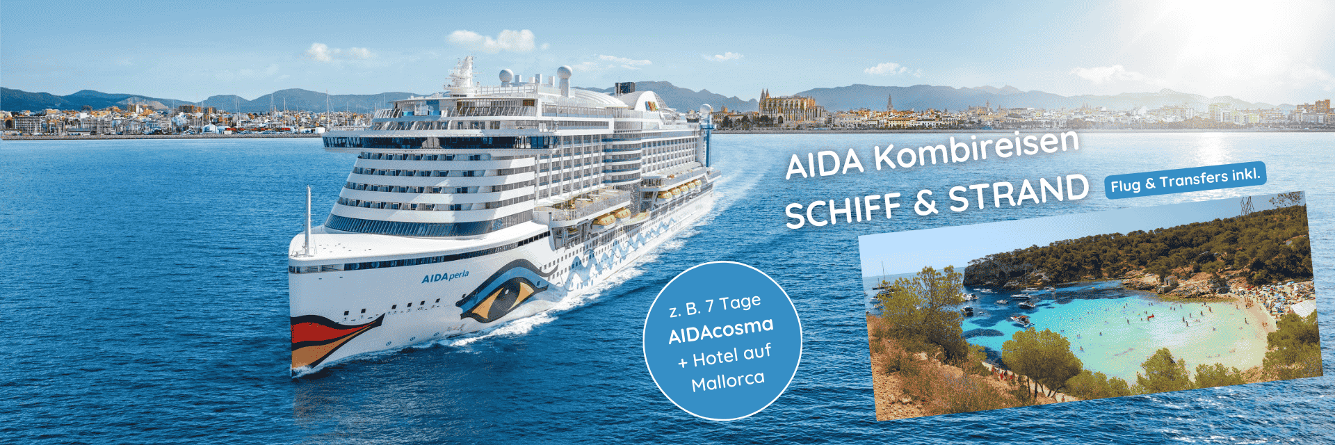 AIDA Kombi Schiff + Strand