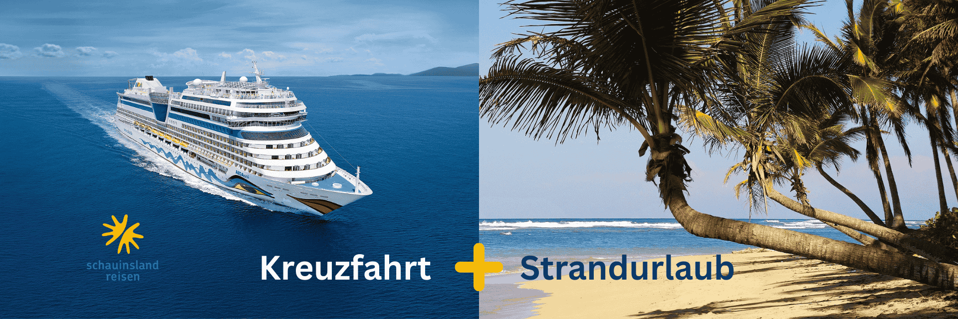 Kreuzfahrt und Strandurlaub