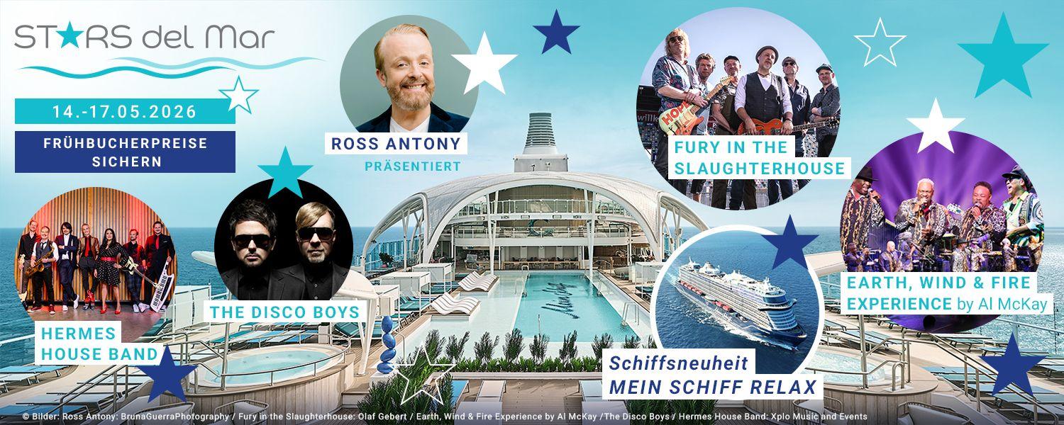 Stars del Mar 2026 Mein Schiff Relax