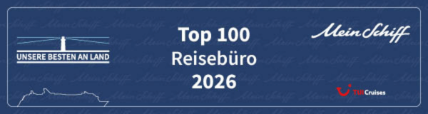 R & M Reisen ist Mein Schiff Top 100 Reisebüro
